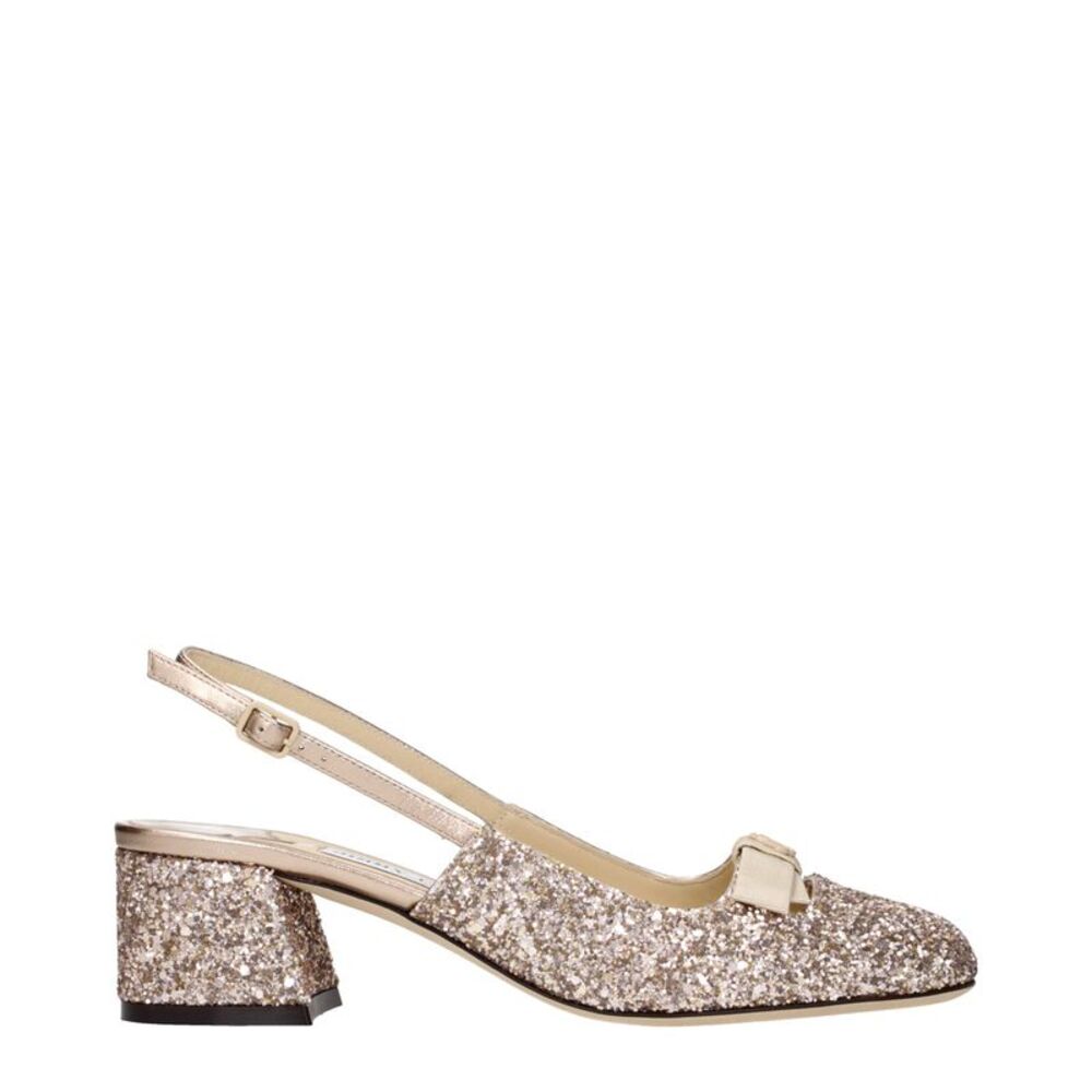 Jimmy Choo Pink Plastic Flat Women's Sandals